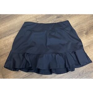Tommy Bahama Golf Skort Large Athletic Tennis Black